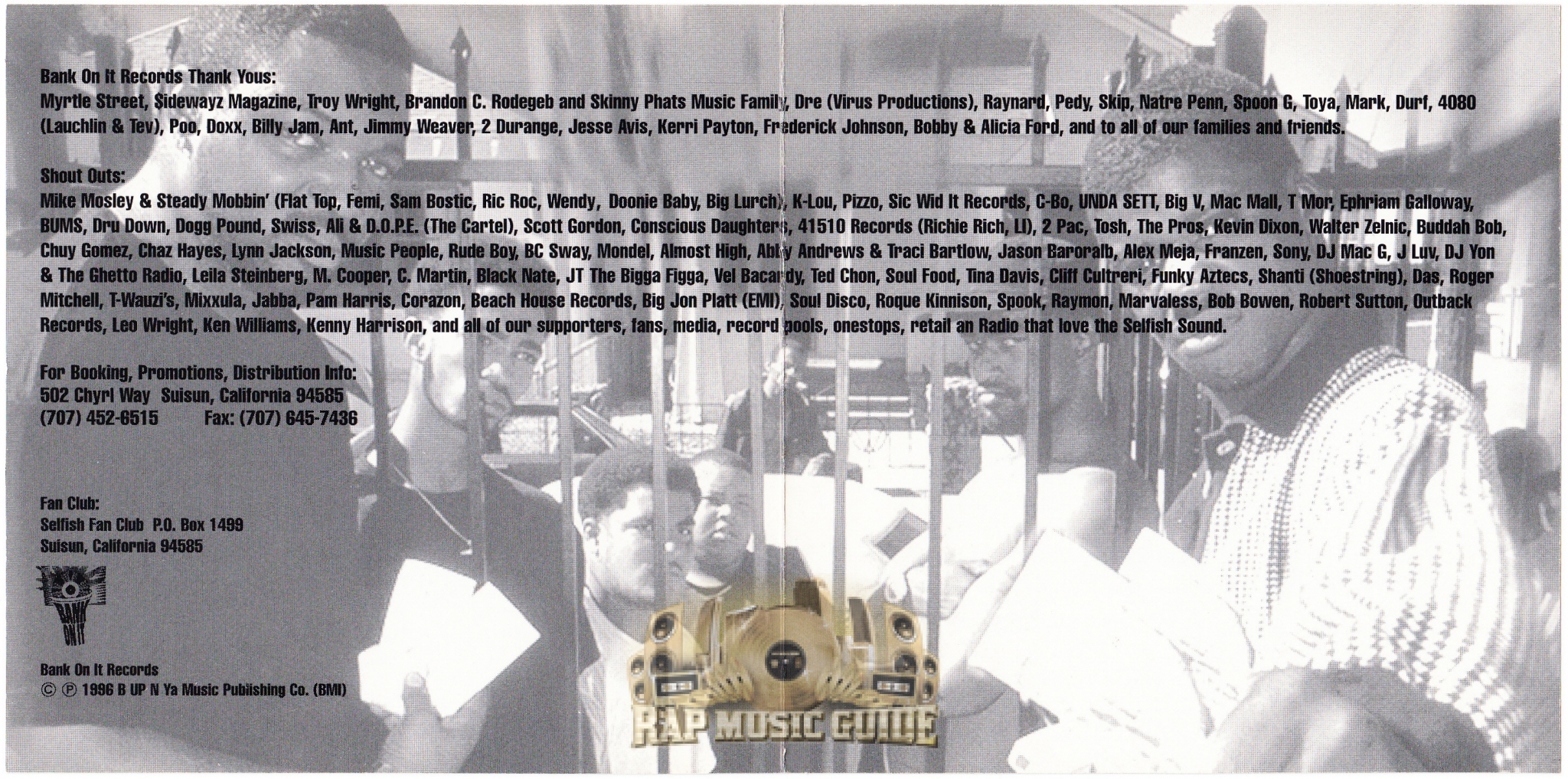 Selfish - I.O.U. Nothin': CD | Rap Music Guide